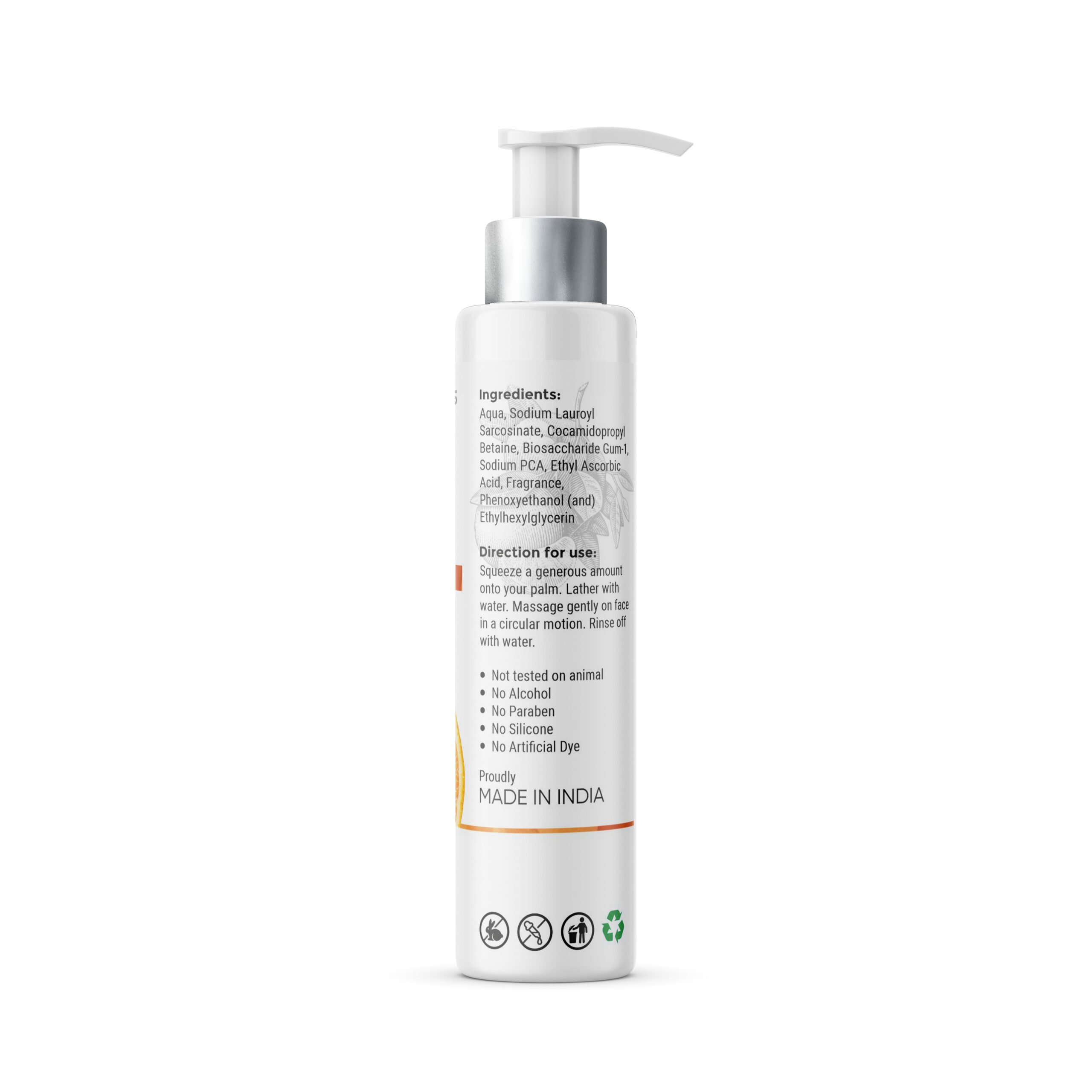SKIN DYNAMICS Vit C Facewash > For Skin Brightening -100 ml - Image 2