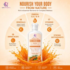 HIMALAYAN SEABUCKTHORN  JUICE — From nature to bottle  An anti ageing formula. -500 ml